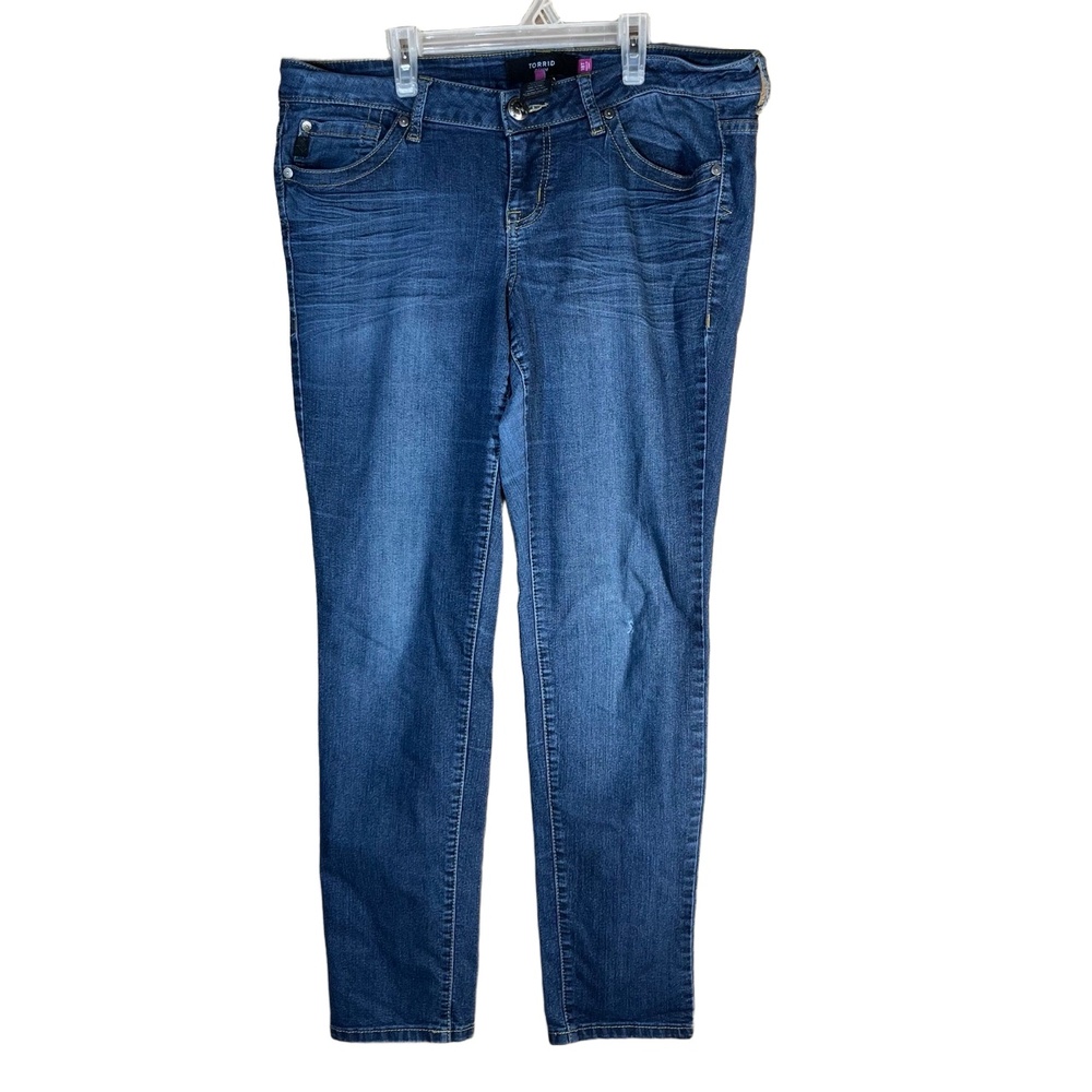 TORRID Jeans Womens Size 18 T Medium‎ Blue Wash Plus Size